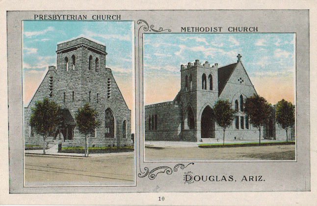 Presbyterian and Methosdies Churches Douglas