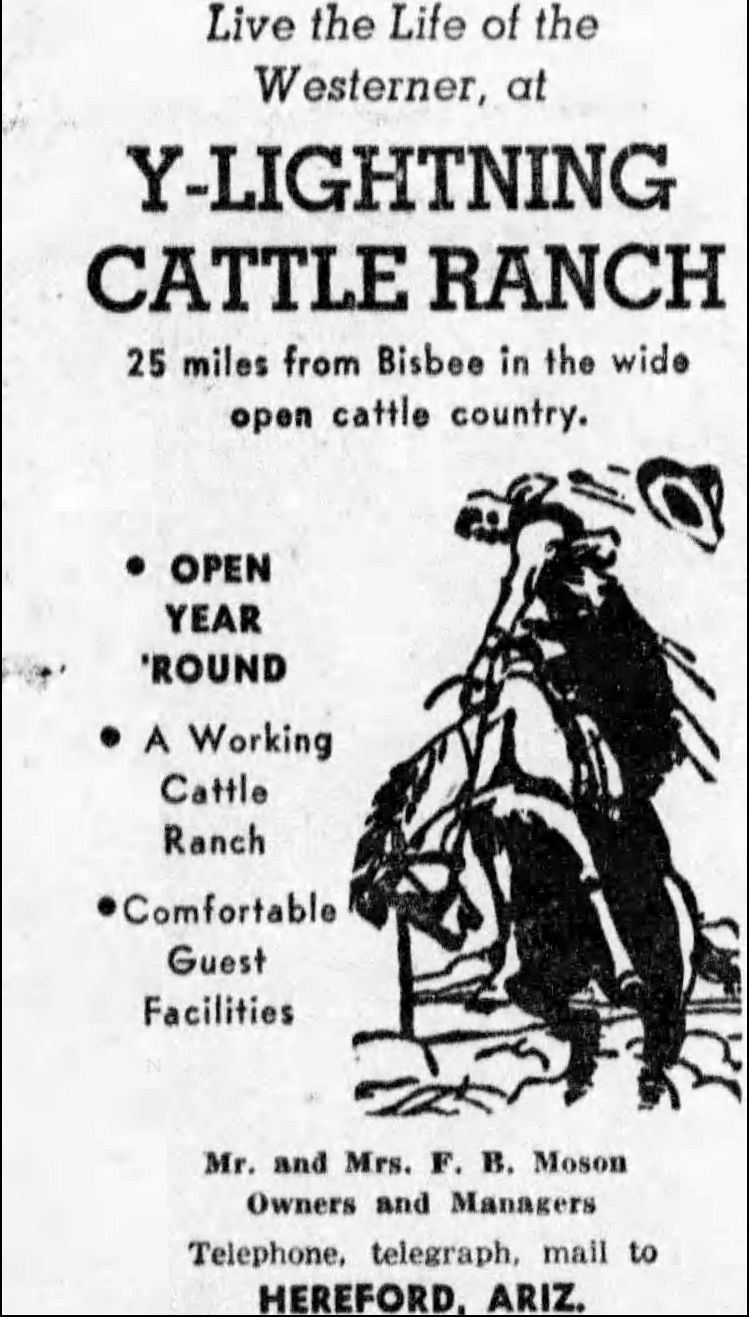 Lightning Ranch Advertisement