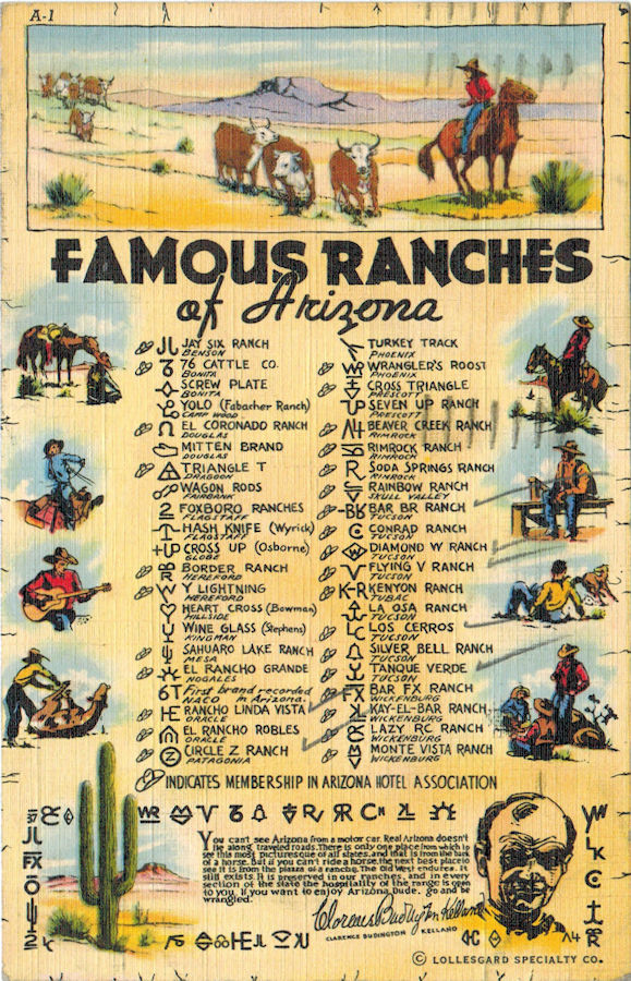 1940's Famous Ranches of Arizona