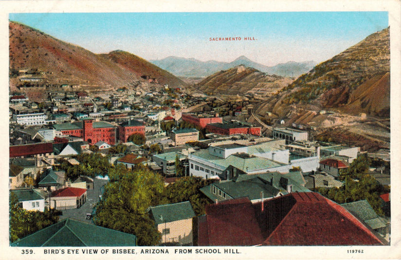 Bisbee From School Hill