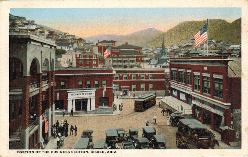 Bisbee c1915 Businesses