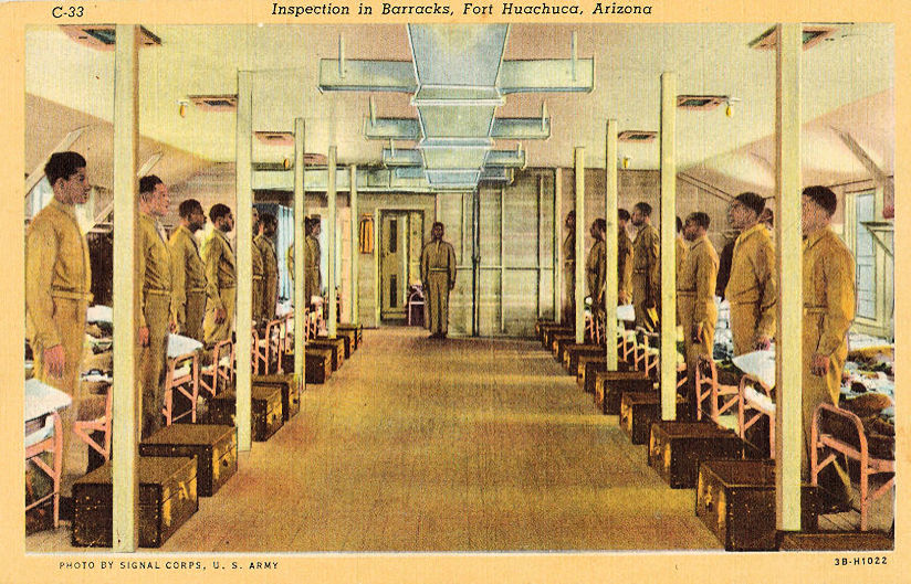 Inspection in Barracks